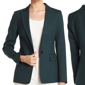Classic style Dark green suit blazer with a tag